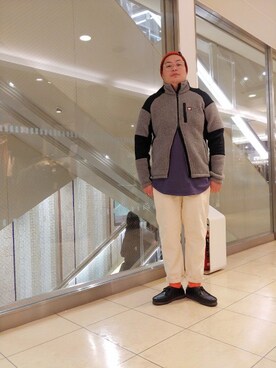 日下部氏さん（メンズ・180cm）の冬コーディネート