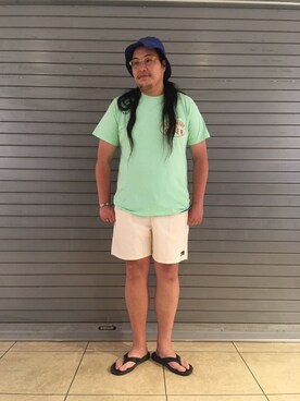 日下部氏さん(メンズ・180cm)の夏コーディネート
