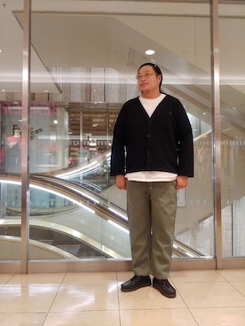 日下部氏さん（メンズ・180cm）の夏コーディネート