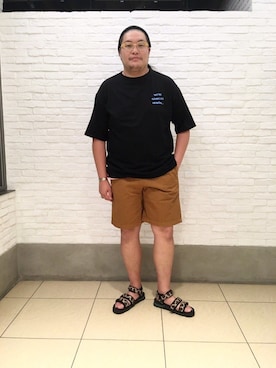 日下部氏さん（メンズ・180cm）の夏コーディネート