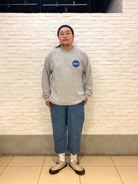 日下部氏さん（メンズ・180cm）の秋コーディネート