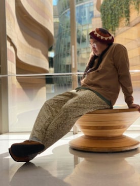 日下部氏さん（メンズ・180cm）の春コーディネート