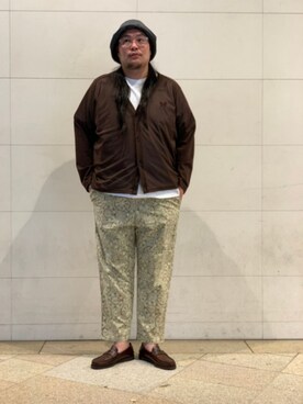 「Odds（オッズ）のアイテム」を使った、日下部氏さん（メンズ・180cm）の春コーディネート