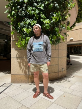 日下部氏さん(メンズ・180cm)の春コーディネート