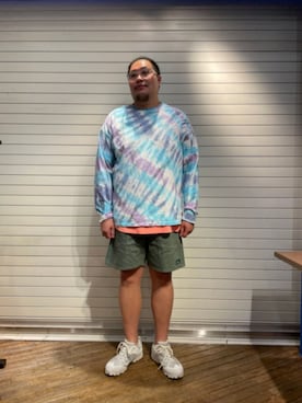 日下部氏さん(メンズ・180cm)の春コーディネート