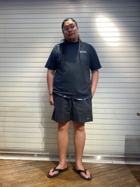 日下部氏さん（メンズ・180cm）の春コーディネート