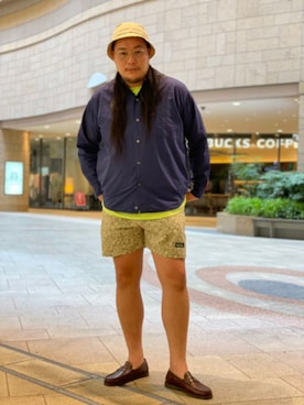 日下部氏さん（メンズ・180cm）の春コーディネート