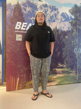 日下部氏さん（メンズ・180cm）の夏コーディネート