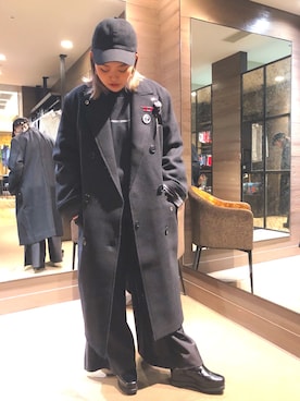 「DIESEL（ディーゼル）のアイテム（その他アウター）」を使った、RM 림さん（レディース・151cm）の秋コーディネート