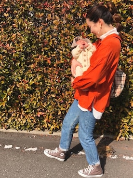 myuさん（レディース・168cm）の冬コーディネート