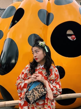 「卒業旅行」｜maoさん（レディース・152cm）の冬コーディネート