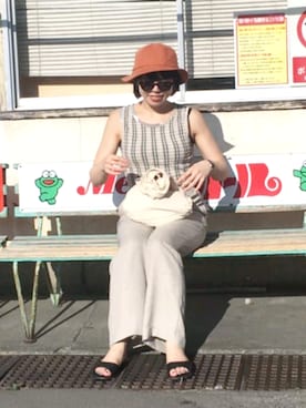 lisaasilさん（レディース・160cm）の夏コーディネート