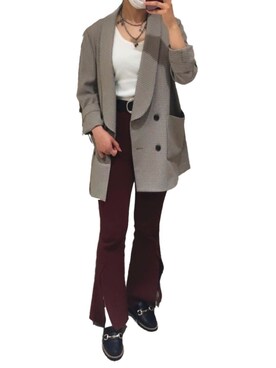 「ADER（アデル）のアイテム」を使った、chisatoさん（レディース・153cm）の春コーディネート