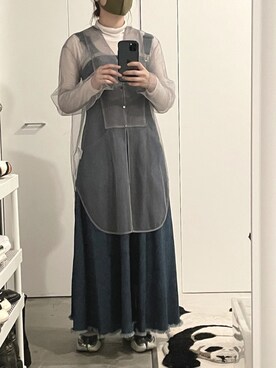 「note et silence （ノートエシロンス）のアイテム（トップス）」を使った、chisatoさん（レディース・153cm）の春コーディネート