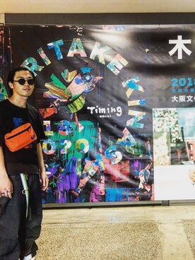 「BABYLONE（バビロン）のアイテム」を使った、244さん（メンズ・176cm）の夏コーディネート