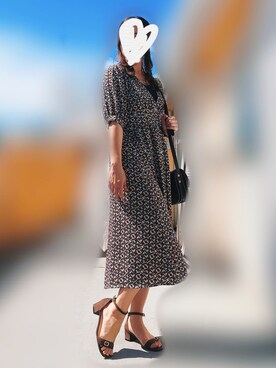 「VERA PELLE（ベラペレ）のアイテム」を使った、えりなさん（レディース・158cm）の秋コーディネート