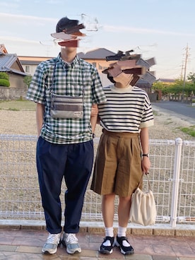 「カップルコーデ」｜yamanohi0810さん（レディース・155cm）の冬コーディネート