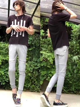 「ATTACHMENT（アタッチメント）のアイテム（アクセサリー）」を使った、ジウ  𝓭𝓮𝓳𝓪-𝓿𝓾さん（メンズ・184cm）の夏コーディネート
