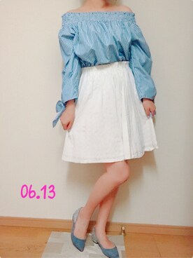 ellyさん（レディース・158cm）の夏コーディネート