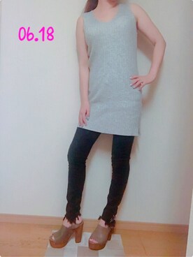 ellyさん（レディース・158cm）の夏コーディネート