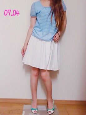 ellyさん（レディース・158cm）の夏コーディネート