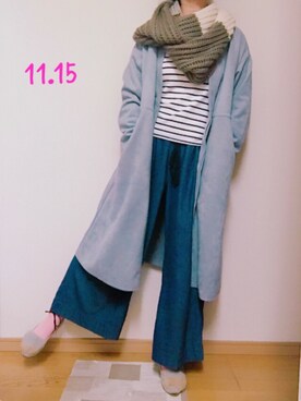 ellyさん（レディース・158cm）の秋コーディネート