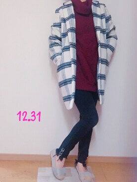 ellyさん（レディース・158cm）の冬コーディネート