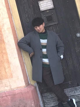 「ポルトヨーロッパ」｜ちゃーこさん（メンズ・178cm）の秋コーディネート