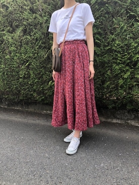 ぽんずさん（レディース・166cm）の春コーディネート