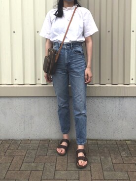 ぽんずさん(レディース・166cm)の春コーディネート