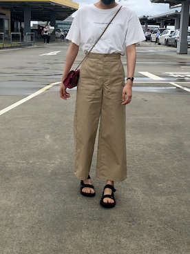 ぽんずさん（レディース・166cm）の夏コーディネート