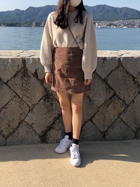 「宮島」｜ぽんずさん（レディース・166cm）の秋コーディネート
