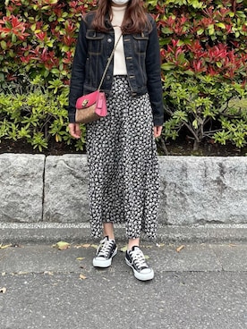 「tiptop」｜ぽんずさん（レディース・166cm）の春コーディネート