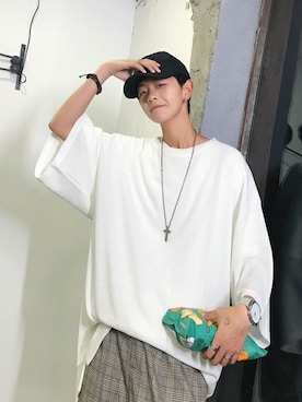 「neos（ネオス）のアイテム」を使った、pppさん（メンズ・170cm）の春コーディネート