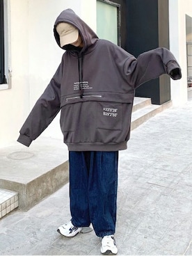 「neos（ネオス）のアイテム」を使った、pppさん（メンズ・165cm）の冬コーディネート