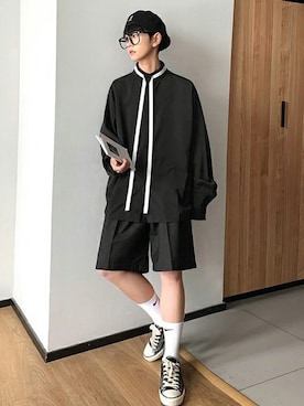 「neos（ネオス）のアイテム」を使った、pppさん（メンズ・165cm）の春コーディネート