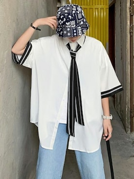 「neos（ネオス）のアイテム」を使った、pppさん（メンズ・165cm）の春コーディネート