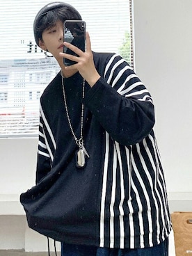 「neos（ネオス）のアイテム」を使った、pppさん（メンズ・165cm）の秋コーディネート