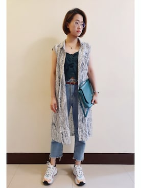「WEAR」｜「アイテム（ワンピース/ドレス）」を使った、Gemmaさん（レディース・157cm）の秋コーディネート