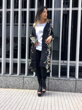 「KMRii」｜「アイテム（その他）」を使った、runaさん（レディース・158cm）の夏コーディネート