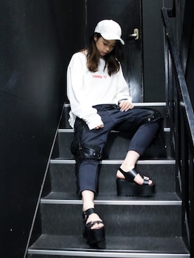 「FentyPumaByRihanna」｜runaさん（レディース・159cm）の夏コーディネート