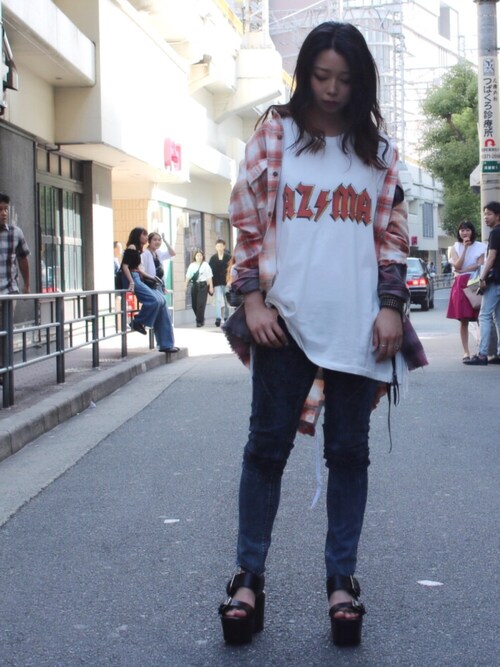 Royal Flash 梅田runaさんのシャツ ブラウスを使ったコーディネート Zozotown