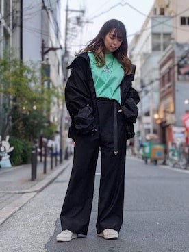 「A.A.Spectrum（エーエースペクトラム）のアイテム」を使った、runaさん（レディース・159cm）の春コーディネート