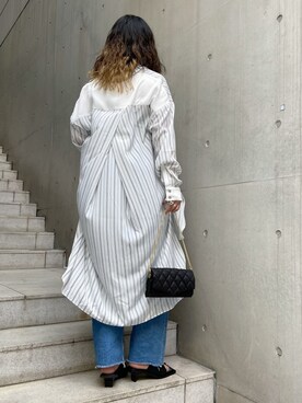 「春めきシューズ」｜「アイテム（財布/小物）」を使った、runaさん（レディース・159cm）の春コーディネート
