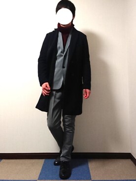 WRさん(メンズ・176cm)の冬コーディネート