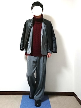 WRさん(メンズ・176cm)の冬コーディネート