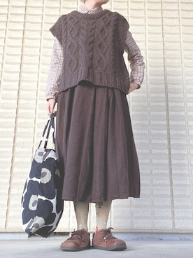 miccco.さん（レディース・157cm）の冬コーディネート