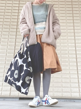 miccco.さん（レディース・157cm）の冬コーディネート