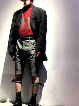 「DELADA（デラダ）のアイテム」を使った、じゅんじゅんさん（メンズ・185cm）の秋コーディネート