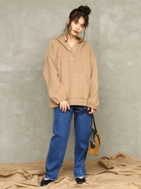 「Factor=（ファクターイコール）のアイテム」を使った、Factor= modelさん（レディース・160cm）の秋コーディネート